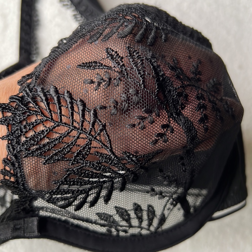 Simone Perele Bloom-Sheer Triangle Bra - Picture 6 of 13